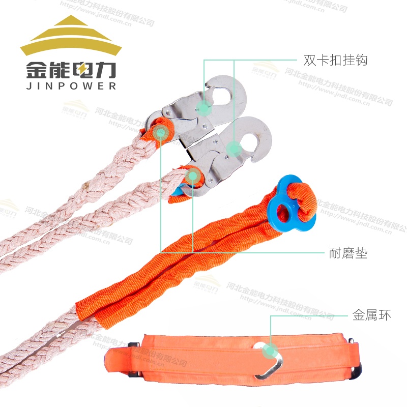 電工單腰帶拉力可達1.5t檢測報告齊全